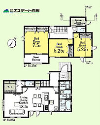 東村山市久米川町3丁目第2全9棟　新築戸建 5号棟