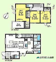 東村山市久米川町3丁目第2全9棟　新築戸建 7号棟