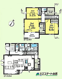 東村山市久米川町3丁目第2全9棟　新築戸建 8号棟