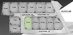 所沢市中富全13区画 売地 9号地