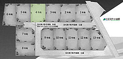 所沢市中富全13区画 売地 4号地