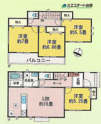 狭山市水野全1棟　新築戸建