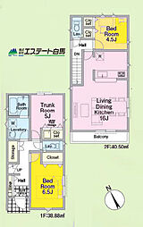 東村山市久米川町第42全4棟　新築戸建 2号棟