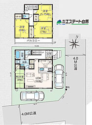 狭山市水野36期全1棟　新築戸建