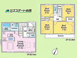 清瀬市竹丘12期全1棟 新築戸建