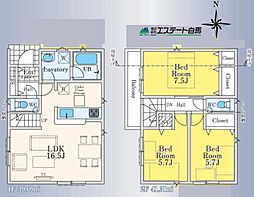 西東京市柳沢第6全1棟　新築戸建