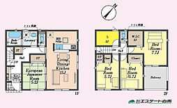狭山市広瀬台第12全4棟　新築戸建　1号棟 1号棟