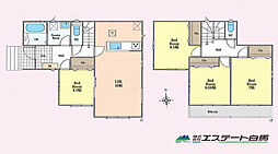狭山市広瀬2丁目全1棟　新築戸建