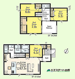 東村山市秋津町2丁目第3全3棟　新築戸建 3号棟