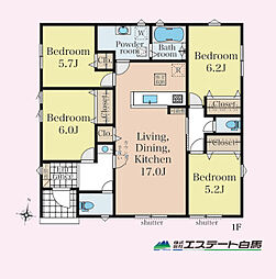 所沢下富第1期全1棟　新築戸建