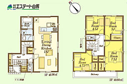 入間市下藤沢第17全13棟　新築戸建 3号棟