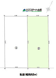 西東京市ひばりが丘北4丁目全2区画　売地 2号地