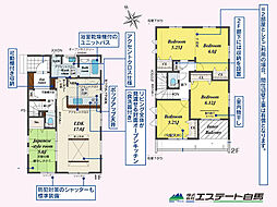 入間市下藤沢5丁目全1棟　新築戸建 3号棟