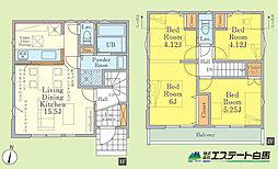 所沢市下安松2期全1棟　新築戸建