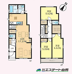 富士見鶴瀬西第1期全2棟　新築戸建 B号棟