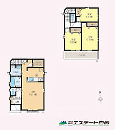 所沢中新井21期全2棟　新築戸建 B号棟