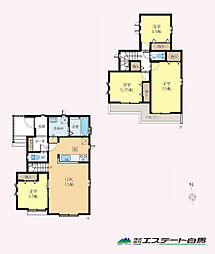 所沢中新井21期全2棟　新築戸建 A号棟