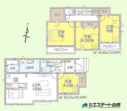 狭山市広瀬東11期全2棟　新築戸建 A号棟