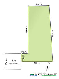 所沢市上安松全1区画　売地