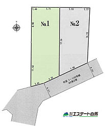 所沢市下安松全2区画　売地 1号地
