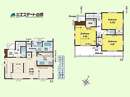 志木市上宗岡3丁目全1棟　新築戸建