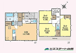 ふじみ野市亀久保3期全1棟　新築戸建