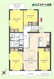 西所沢椿峰ニュータウン39街区1号棟