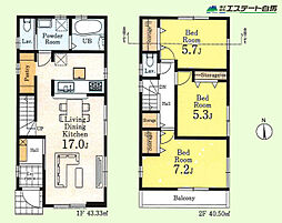小平市小川東町第4全1棟　新築戸建