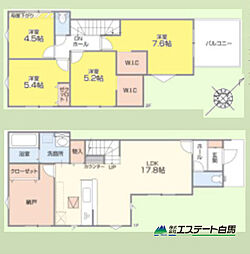 新座市新堀1期全6棟　新築戸建 6号棟