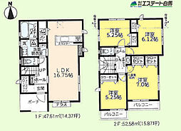 小平市回田町全10棟　新築戸建 4号棟