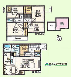 東村山市久米川町第4全6棟　新築戸建 5号棟