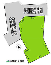 新座市大和田5丁目全1区画　売地