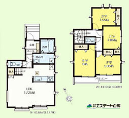 小平市上水本町2丁目全14棟　新築戸建 I号棟