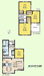 新座市西堀2丁目第7全4棟　新築戸建 4号棟