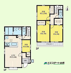 所沢市北中10期全2棟　新築戸建 2号棟