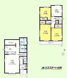狭山市入間川3期全2棟　新築戸建 1号棟