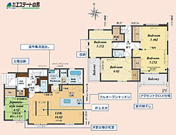 ふじみ野市長宮2丁目全2棟　新築戸建 1号棟