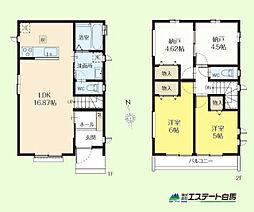 志木市柏町1丁目全2棟　新築戸建　A号棟