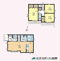 東久留米市氷川台2丁目全2棟　新築戸建 B号棟