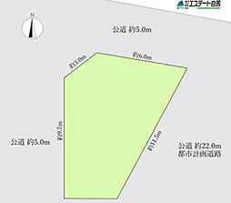 東村山市久米川町4丁目全1区画　売地