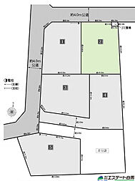 所沢市林全6区画 売地 2号地
