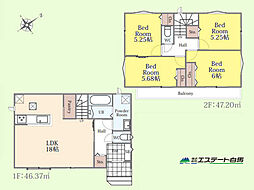 入間市東藤沢6丁目全1棟　新築戸建