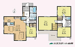 清瀬市竹丘2丁目第3全1棟　新築戸建