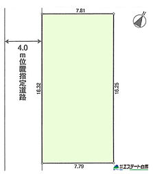 所沢市和ヶ原全1区画　売地