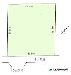 狭山市北入曽全1区画　売地
