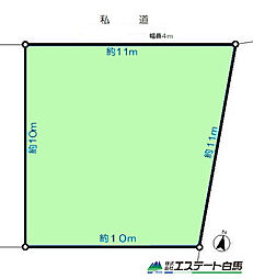 清瀬市梅園3丁目全1区画　売地