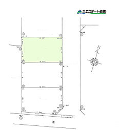 所沢市上安松全2区画売地 2号地