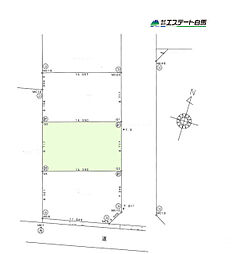 所沢市上安松全2区画売地 1号地