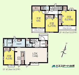 ふじみ野市上ノ原2丁目全2棟　新築戸建 B号棟