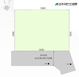 所沢市下安松全1区画　売地